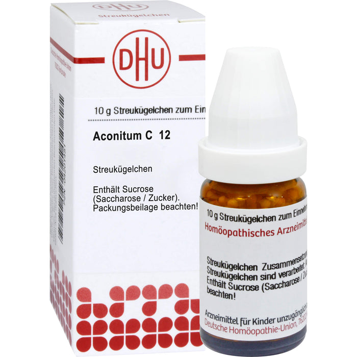 DHU Aconitum C12 Streukügelchen, 10 g Globules