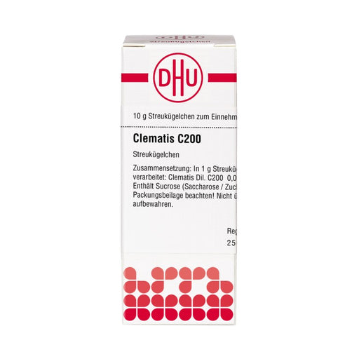 DHU Clematis C200 Streukügelchen, 10 g Globuli