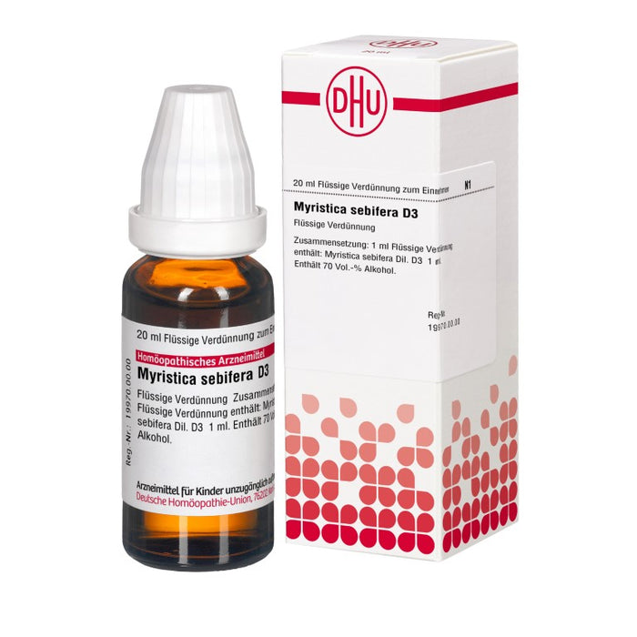 DHU Myristica sebifera D3 Dilution, 20 ml Solution