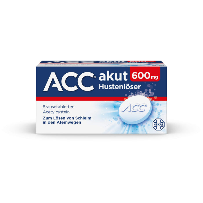 ACC akut 600 mg Hustenlöser Brausetabletten, 20.0 St. Tabletten