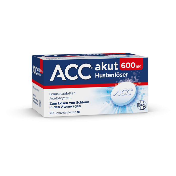 ACC akut 600 mg Hustenlöser Brausetabletten, 20.0 St. Tabletten