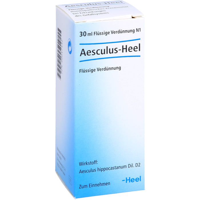 Aesculus-Heel Tropfen bei Erkrankungen des Gefäßsystems, 30 ml Solution