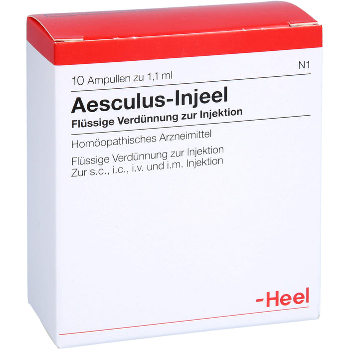 Aesculus Injeel Amp., 10 pcs. Ampoules