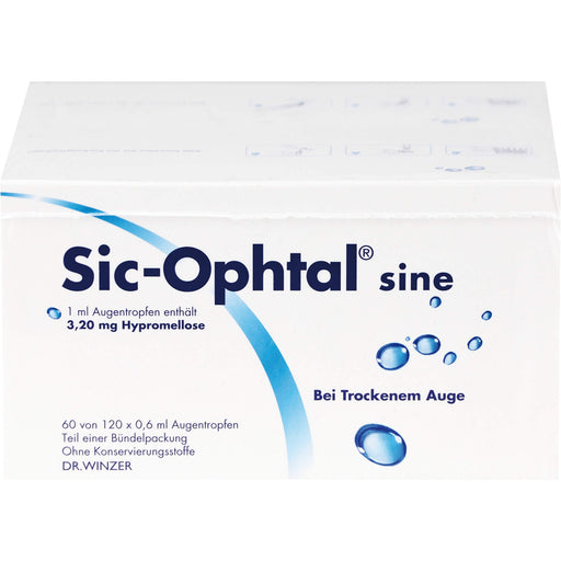 Sic-Ophtal® sine, 3,20 mg/ml Augentropfen, 120X0.6 ml ATR