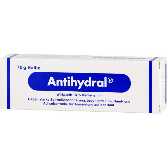 Antihydral, 130 mg/g Methenamin, Salbe zur Anwendung auf der Haut, 70 g Ointment