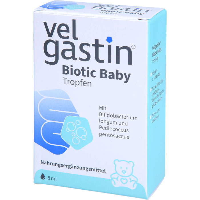 Velgastin Biotic Baby Tropfen, 8 ml Solution