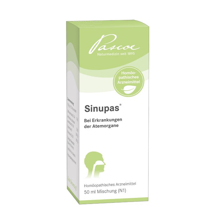 Pascoe Sinupas Mischung bei Erkrankungen der Atemorgane, 50 ml Lösung