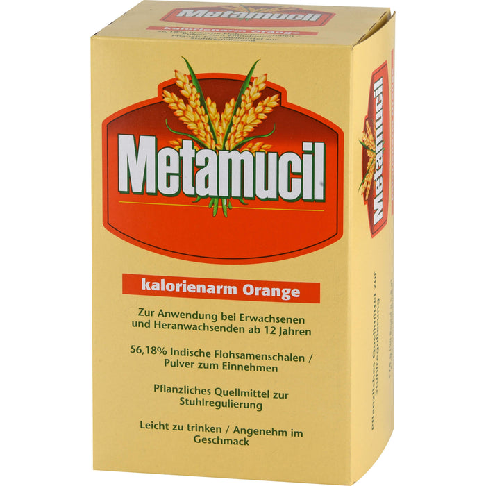 Metamucil Orange kalorienarm Pulverbeutel, 30 pc Sachets