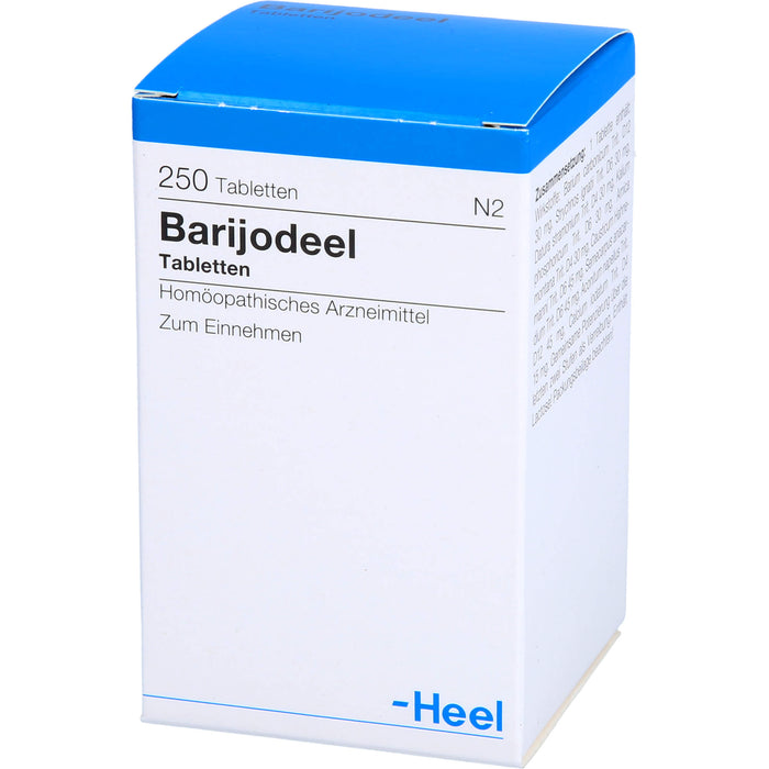 Barijodeel Tablettem, 250 pc Tablettes