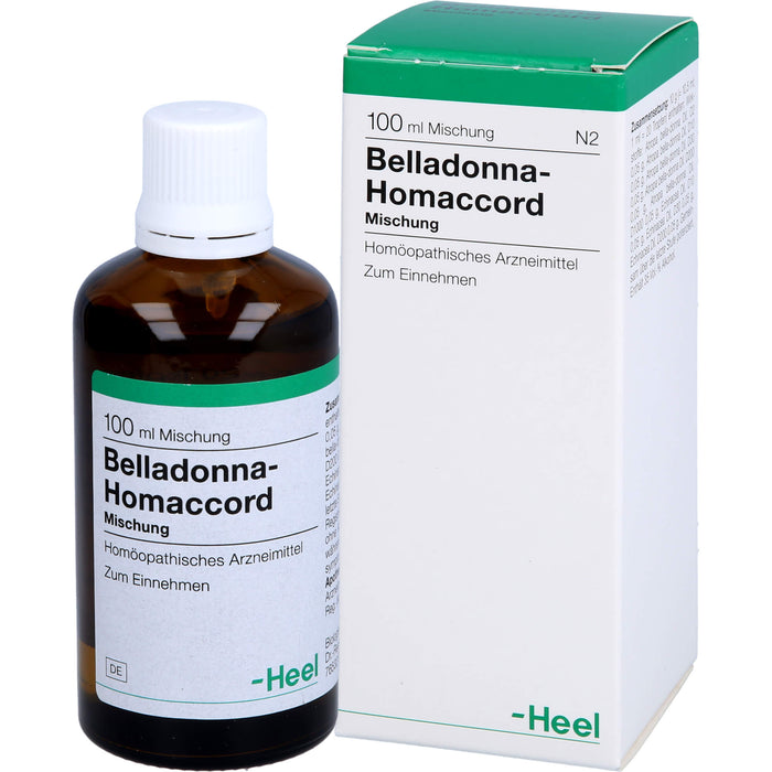 Heel Belladonna-Homaccord Mischung, 100 ml Solution
