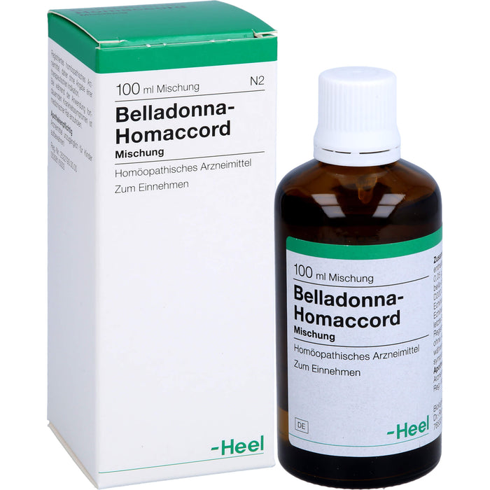 Heel Belladonna-Homaccord Mischung, 100 ml Solution