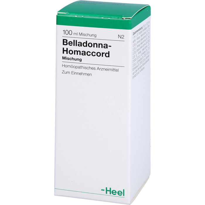 Heel Belladonna-Homaccord Mischung, 100 ml Solution