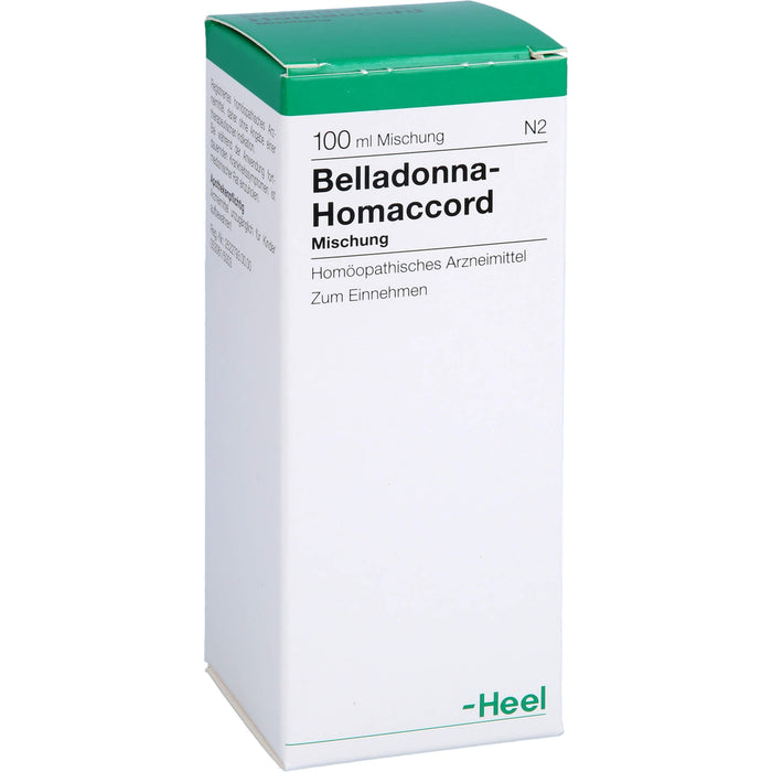 Heel Belladonna-Homaccord Mischung, 100 ml Solution