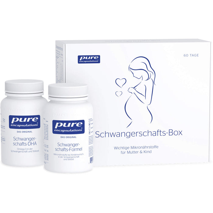 Pure Encapsulations Schwangerschafts-Box Kapseln, 120 St. Kapseln