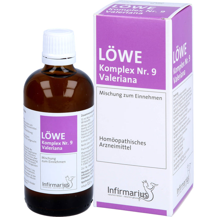 Löwe Komplex Nr. 9 Valeriana, 100 ml TRO