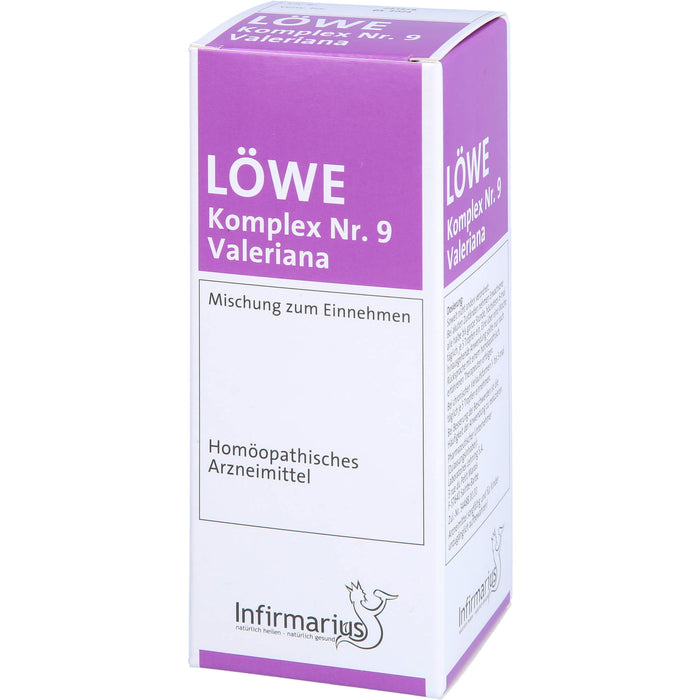 Löwe Komplex Nr. 9 Valeriana, 100 ml TRO