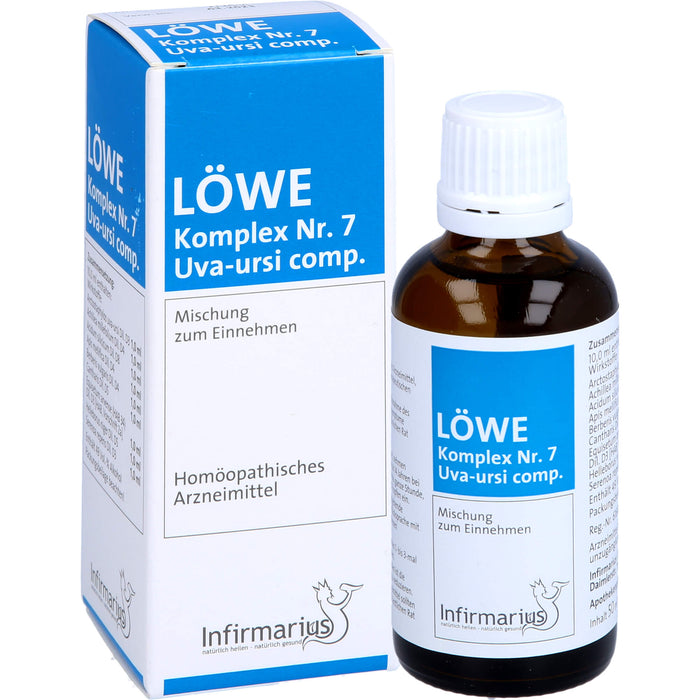 Löwe Komplex Nr. 7 Uva ursi comp. Tropf., 50 ml TRO