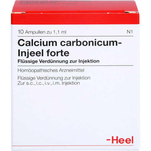 Calcium carbonicum Injeel forte Amp., 10 St. Ampullen