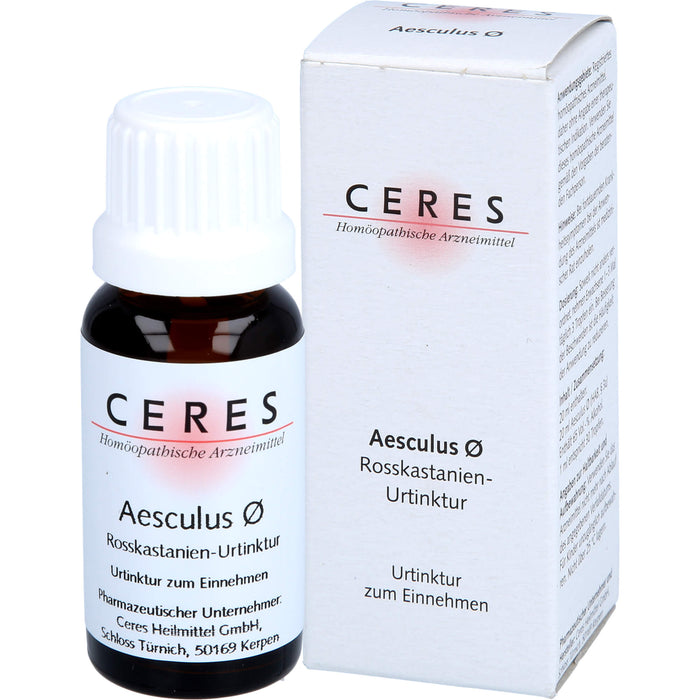 CERES Aesculus Urtinktur, 20 ml Solution