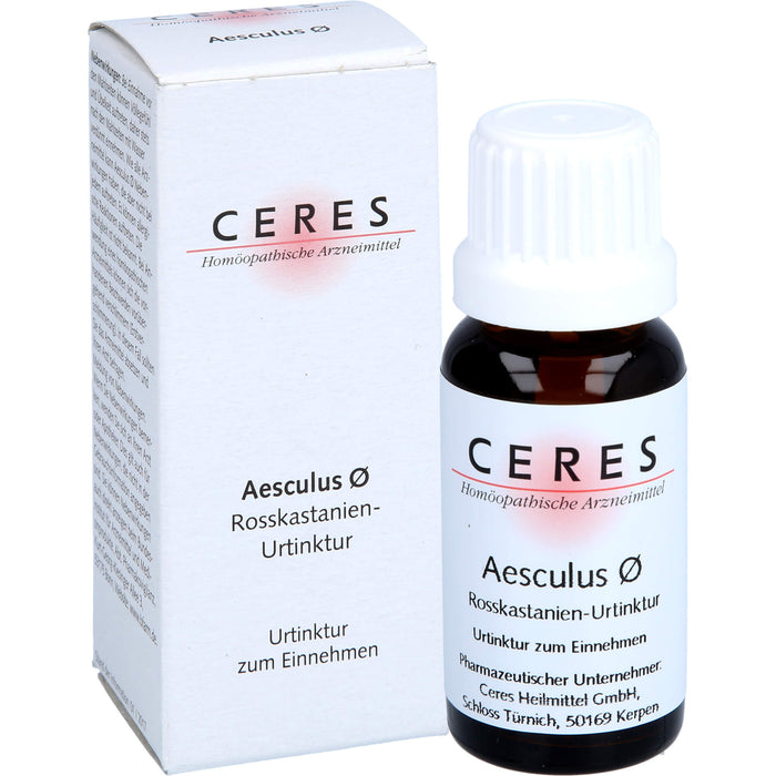 CERES Aesculus Urtinktur, 20 ml Solution