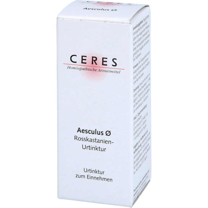CERES Aesculus Urtinktur, 20 ml Solution