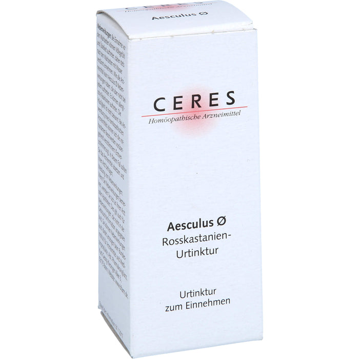 CERES Aesculus Urtinktur, 20 ml Solution