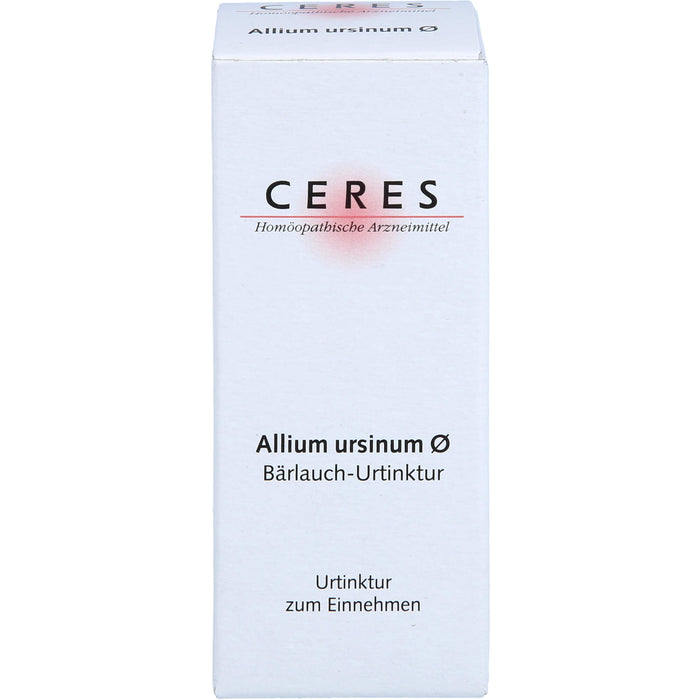 CERES Allium ursinum Urtinktur, 20 ml Lösung