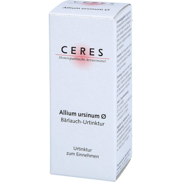 CERES Allium ursinum Urtinktur, 20 ml Solution