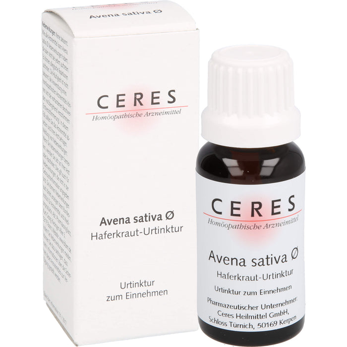 CERES Avena sativa Urtinktur, 20 ml Lösung