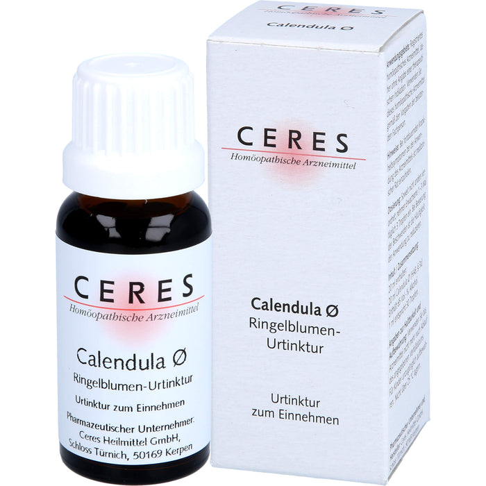 CERES Calendula Urtinktur, 20 ml Solution