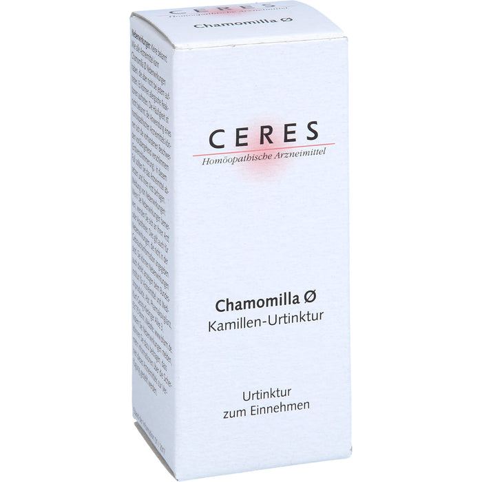 CERES Chamomilla Urtinktur, 20 ml Solution
