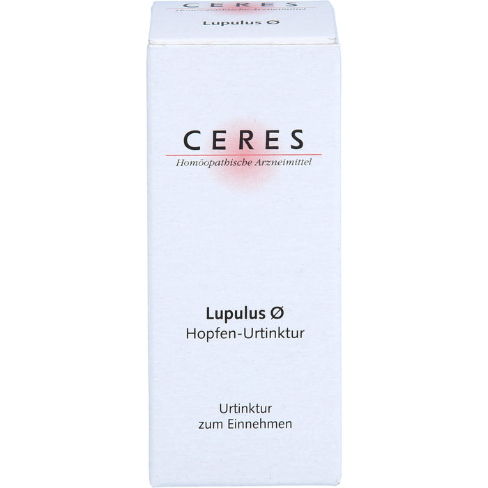 CERES Lupulus Urtinktur, 20 ml Lösung