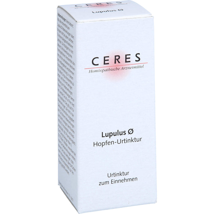 CERES Lupulus Urtinktur, 20 ml Lösung