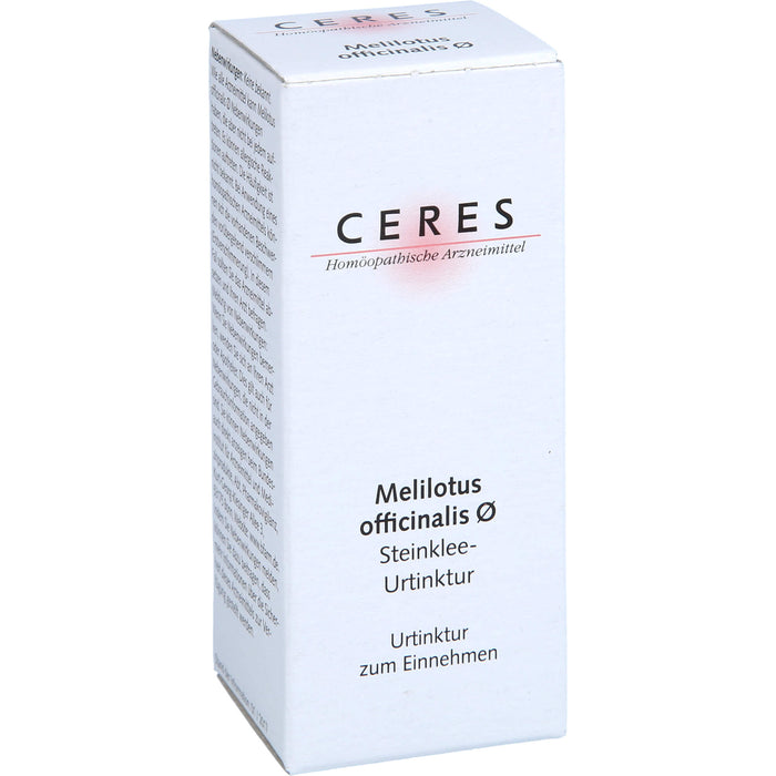 CERES Melilotus offic. Urtinktur, 20 ml Lösung