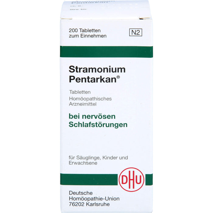 Stramonium Pentarkan  Tabletten, 200 St. Tabletten