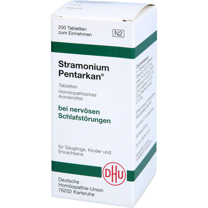 Stramonium Pentarkan  Tabletten, 200 pcs. Tablets