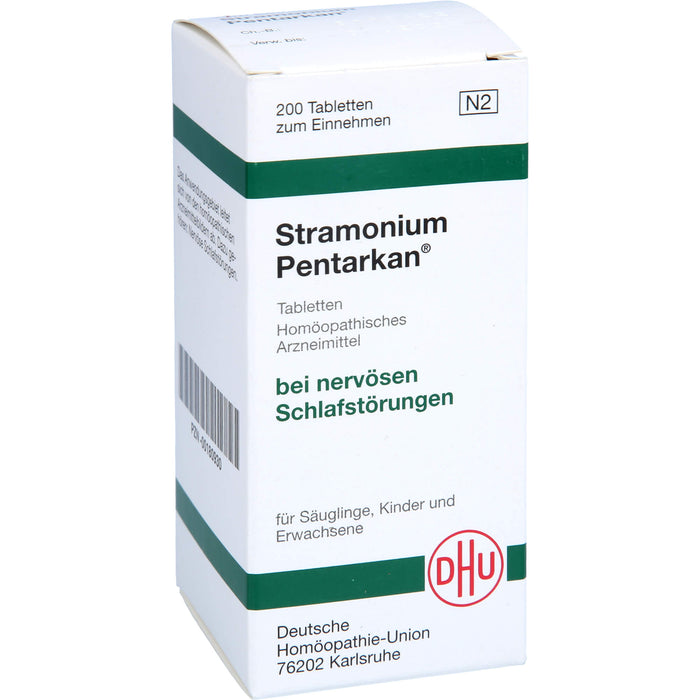 Stramonium Pentarkan  Tabletten, 200 pcs. Tablets