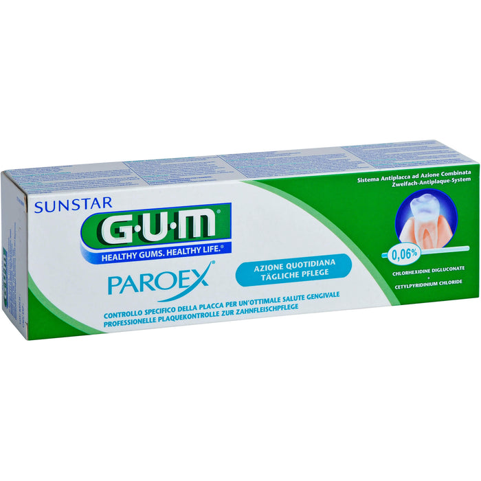 GUM Paroex 0,06% CHX Zahnpasta, 75 ml Dentifrice