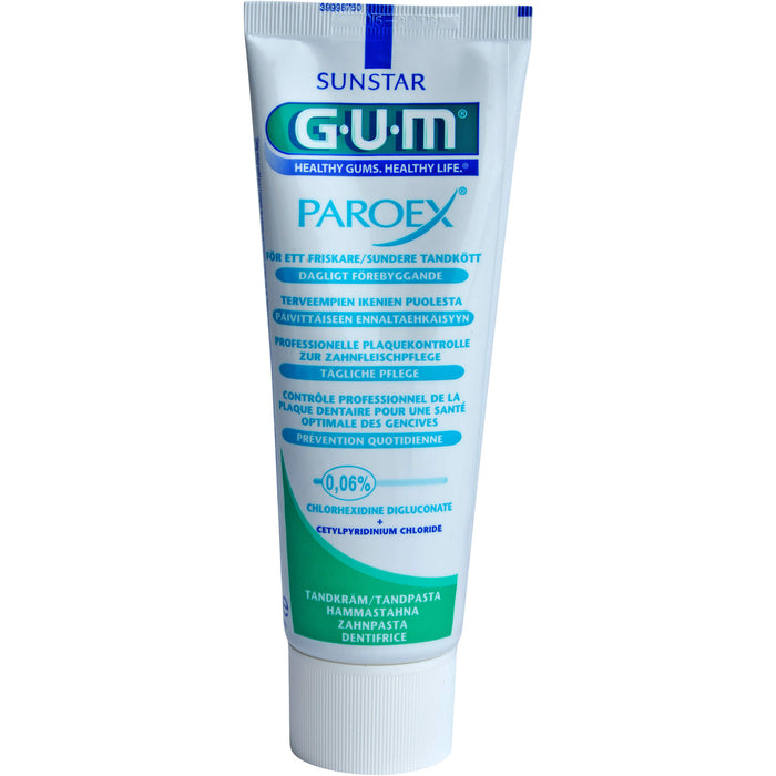 GUM Paroex 0,06% CHX Zahnpasta, 75 ml Dentifrice