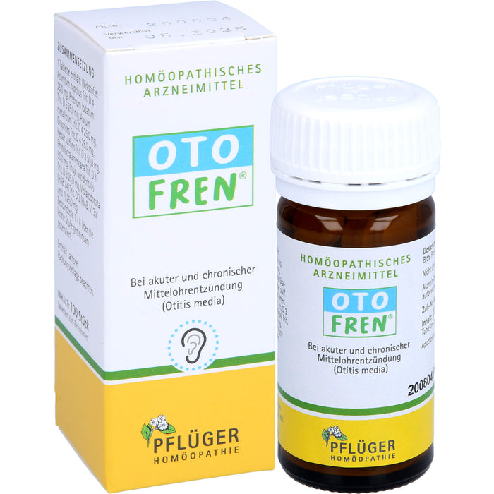 Pflüger Otofren Tabletten bei Mittelohrentzündungen, 100 pcs. Tablets