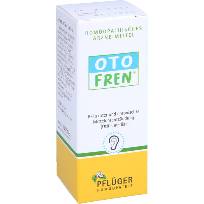 Pflüger Otofren Tabletten bei Mittelohrentzündungen, 100 pcs. Tablets