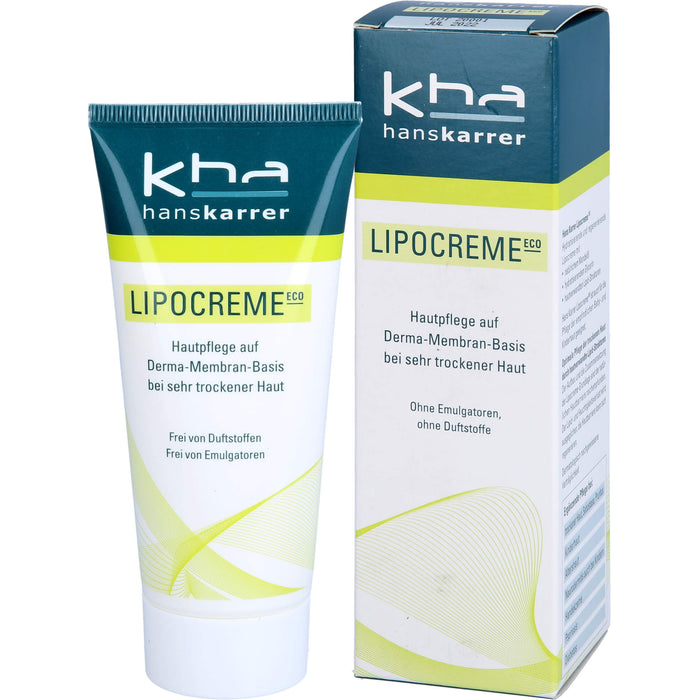 Hans Karrer Lipocreme ECO, 100 ml Crème