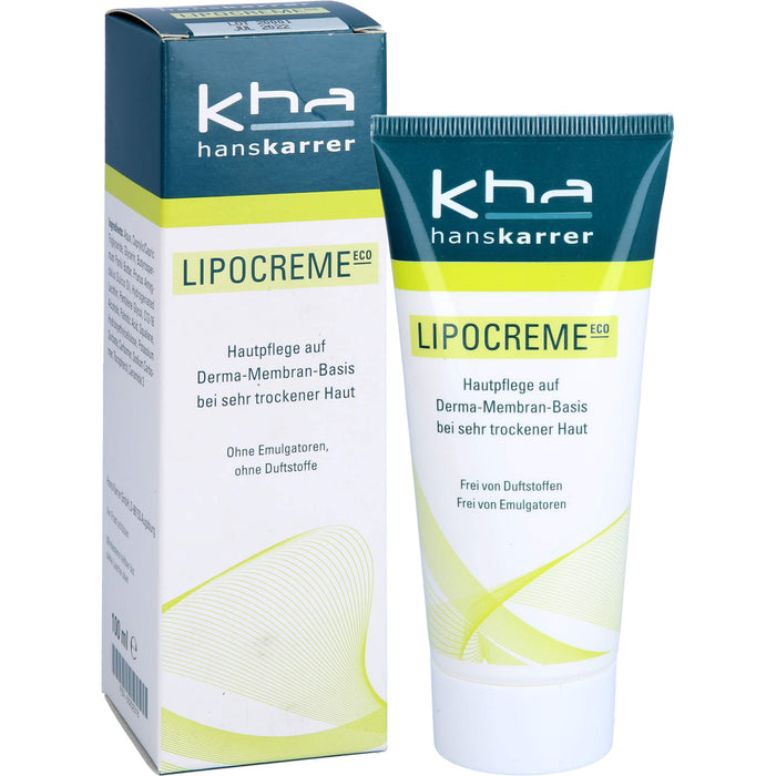 Hans Karrer Lipocreme ECO, 100 ml Crème