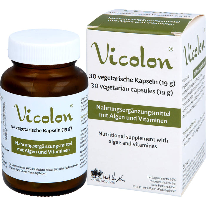 Vicolon Kapseln zur Unterstützung der Darmflora, 30 St. Kapseln