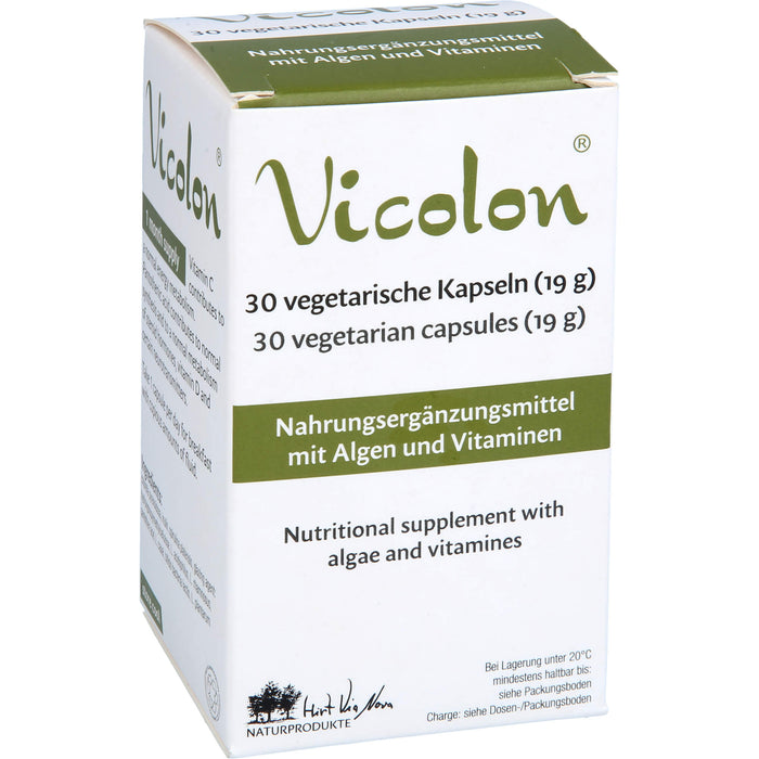 Vicolon Kapseln zur Unterstützung der Darmflora, 30 St. Kapseln