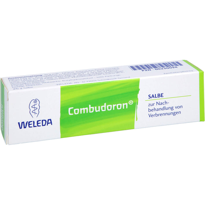WELEDA Combudoron Salbe zur Nachbehandlung von Verbrennungen und Sonnenbrand, 25 g Onguent