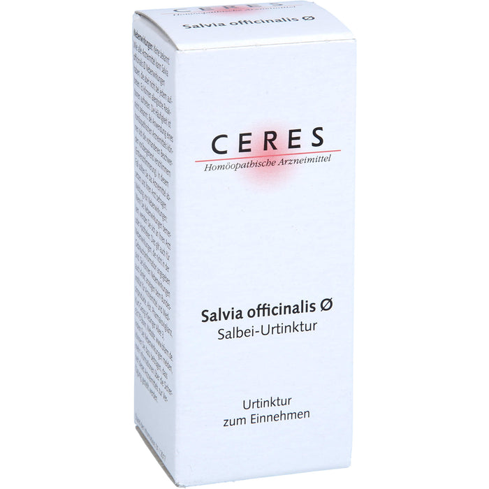 CERES Salvia officinalis Urtinktur, 20 ml Solution