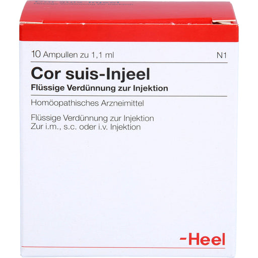 Cor suis-Injeel Inj.-Lsg., 10 St. Ampullen