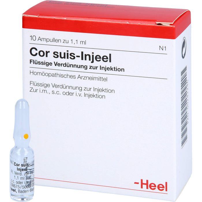 Heel Cor suis-Injeel flüssige Verdünnung, 10 pcs. Ampoules