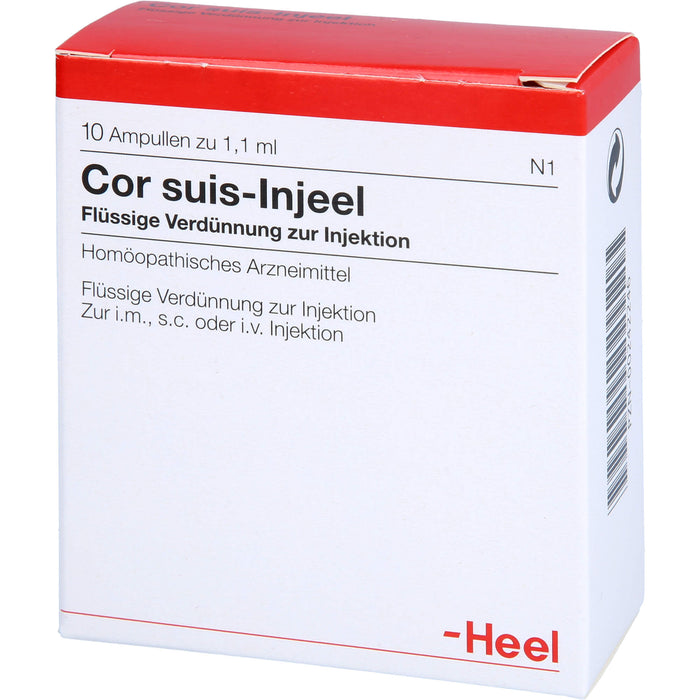 Heel Cor suis-Injeel flüssige Verdünnung, 10 pcs. Ampoules